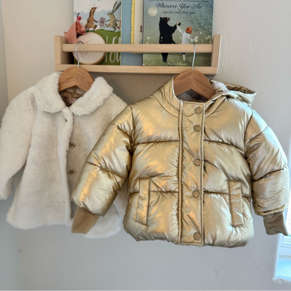 Coat/puffer bundle 12-18m